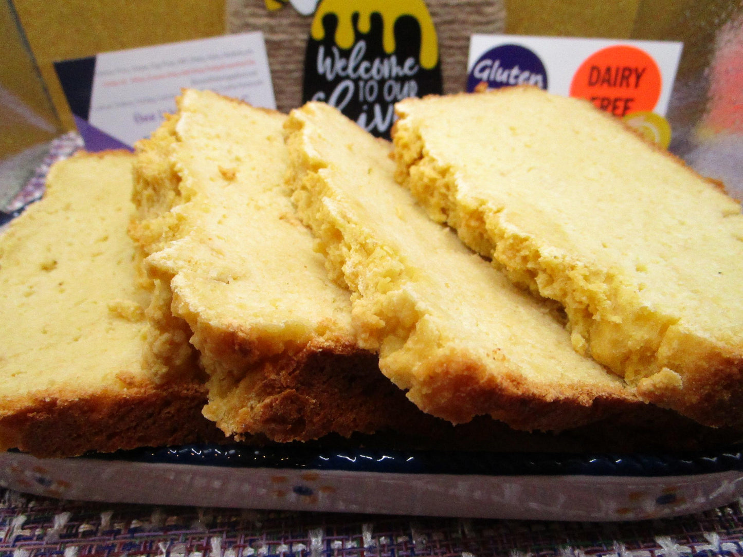 Pan de Mijo Sin Gluten Premium - Sin Lácteos, Vegano, Bajo en FODMAP