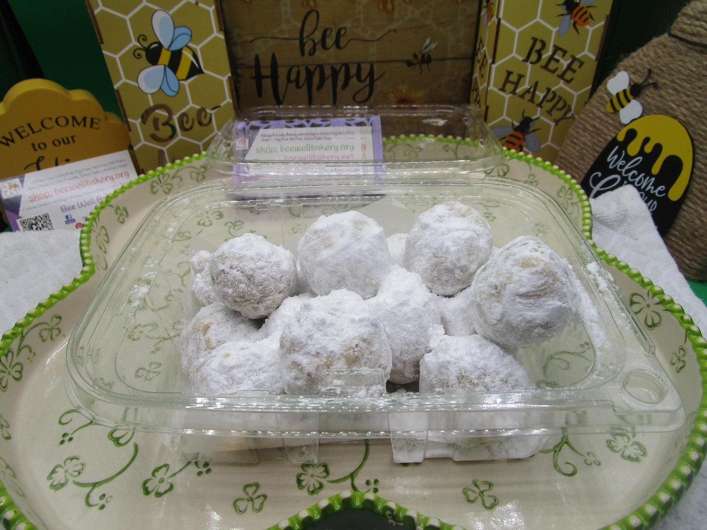 Biscuits de mariage mexicains sans gluten - Végétaliens et sans produits laitiers