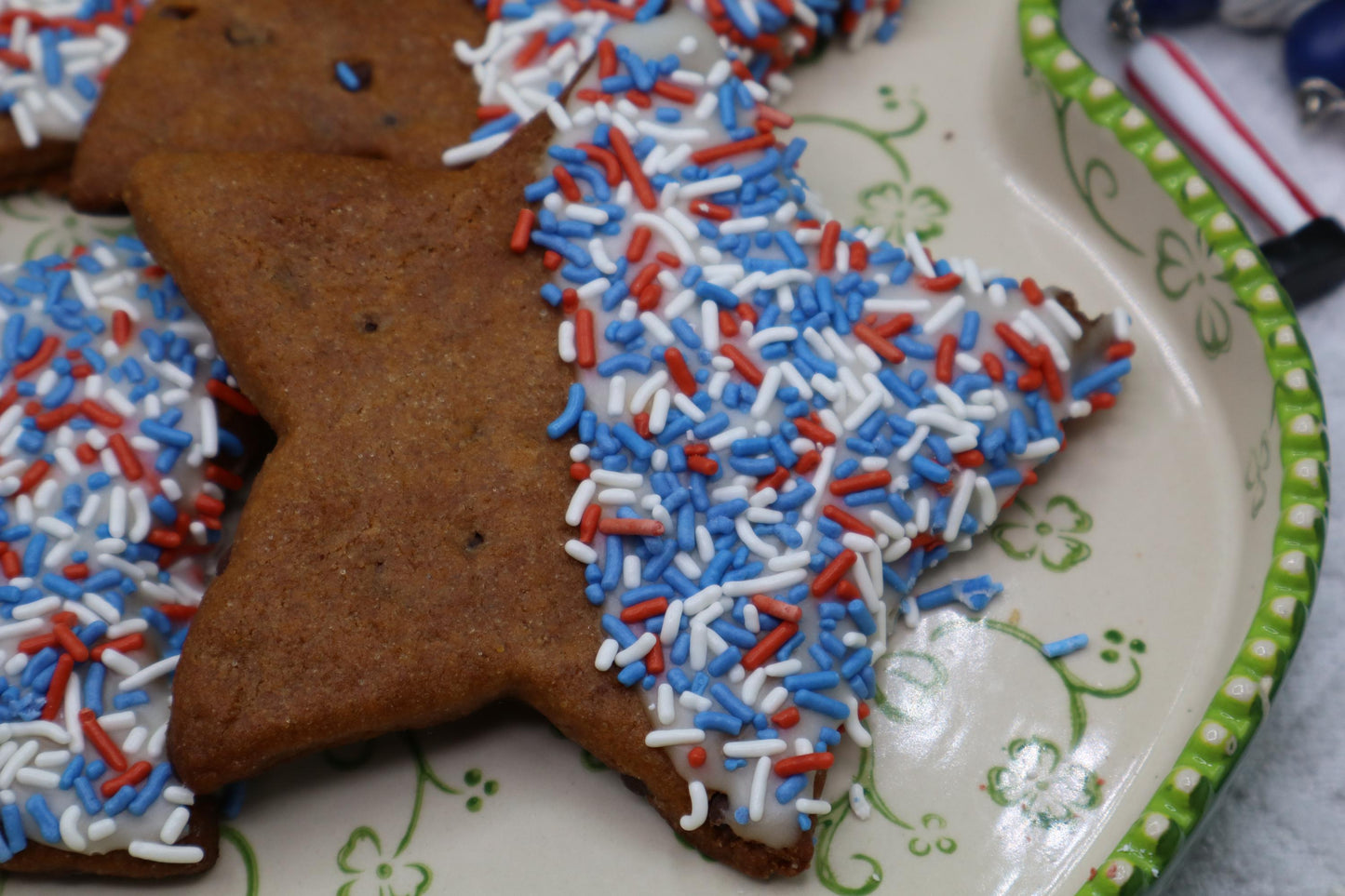 Gluten Free Chocolate Chip Star Cookies - Vegan & Allergy Friendly