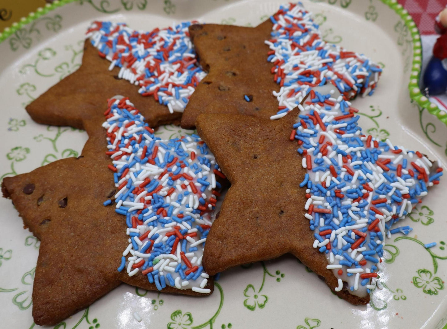 Gluten Free Chocolate Chip Star Cookies - Vegan & Allergy Friendly
