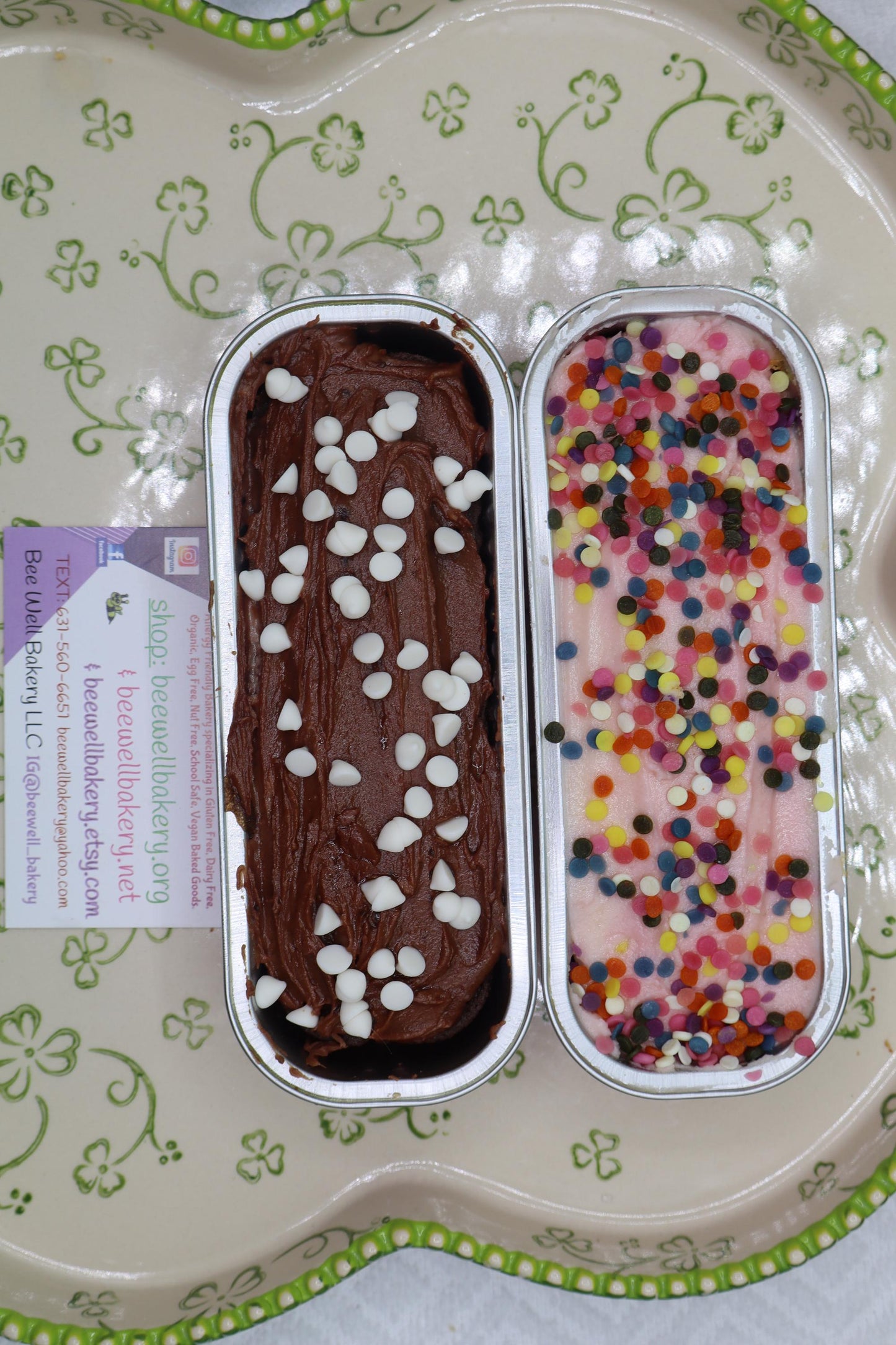 Gâteaux de collation sans allergènes et sans gluten - Végétalien et sans produits laitiers