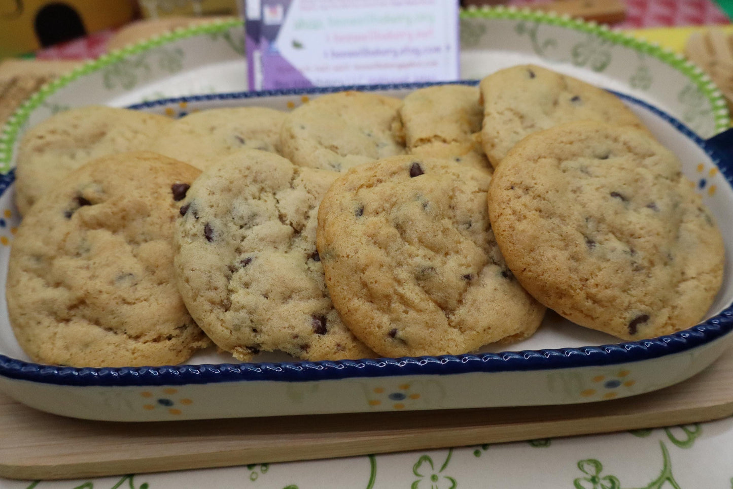 Allergy Friendly Chewy Chocolate Chip Cookies - Vegan & Gluten Free