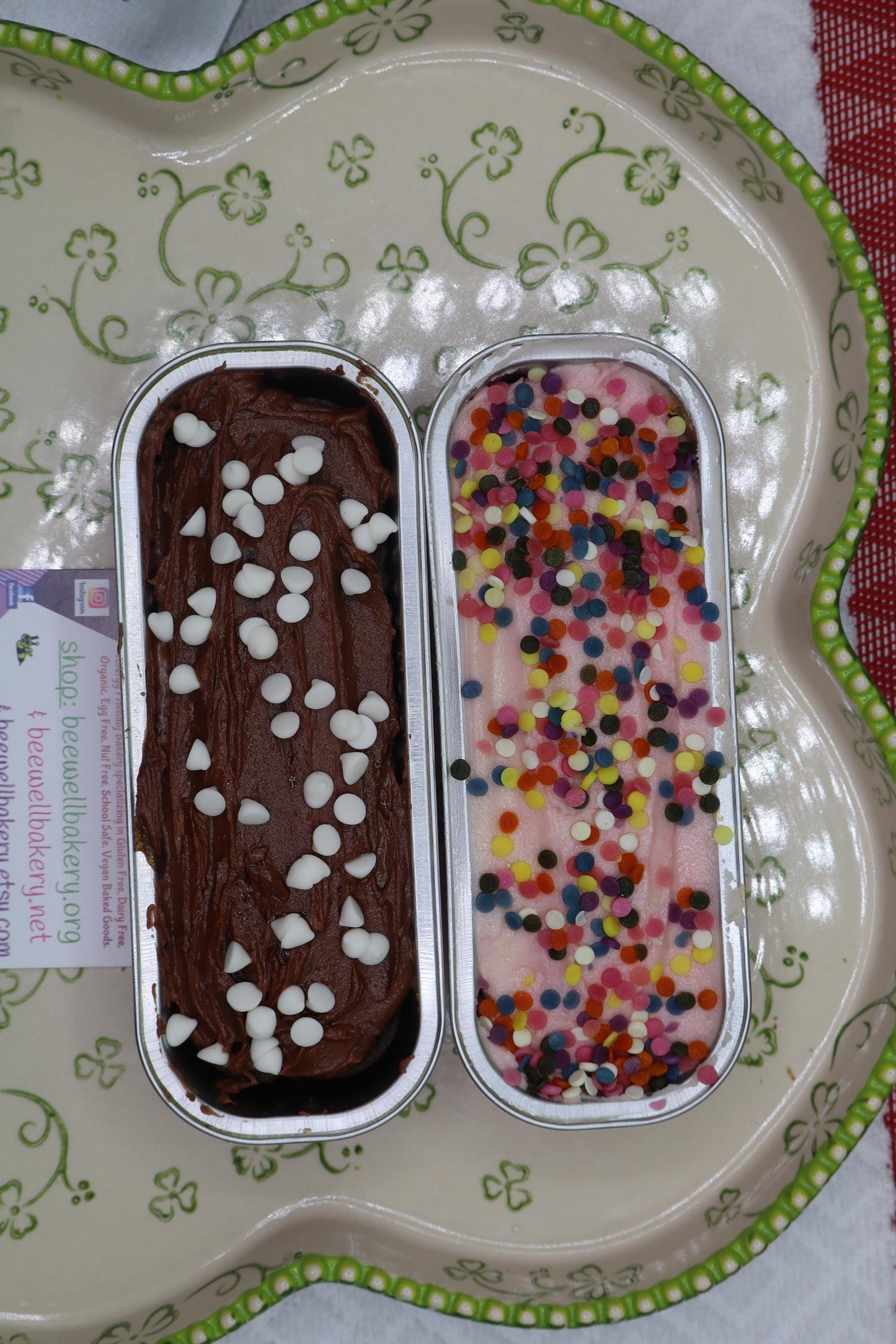Gâteaux de collation sans allergènes et sans gluten - Végétalien et sans produits laitiers