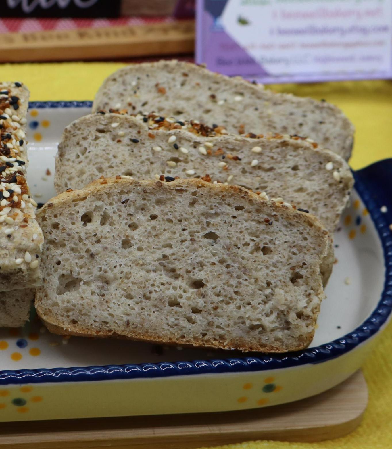 Premium Organic Gluten Free Bread - Vegan & Allergy Friendly