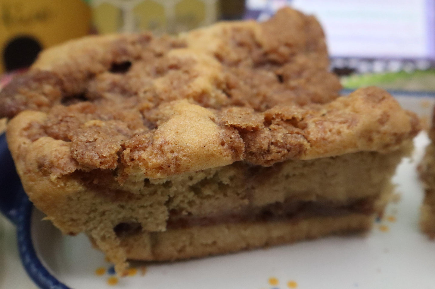 Gluten Free Sourdough Coffee Crumb Cake - Vegan & Nut Free
