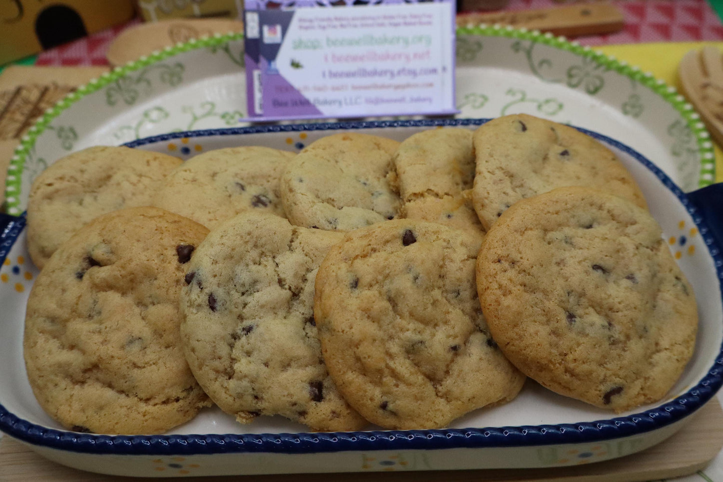 Allergy Friendly Chewy Chocolate Chip Cookies - Vegan & Gluten Free