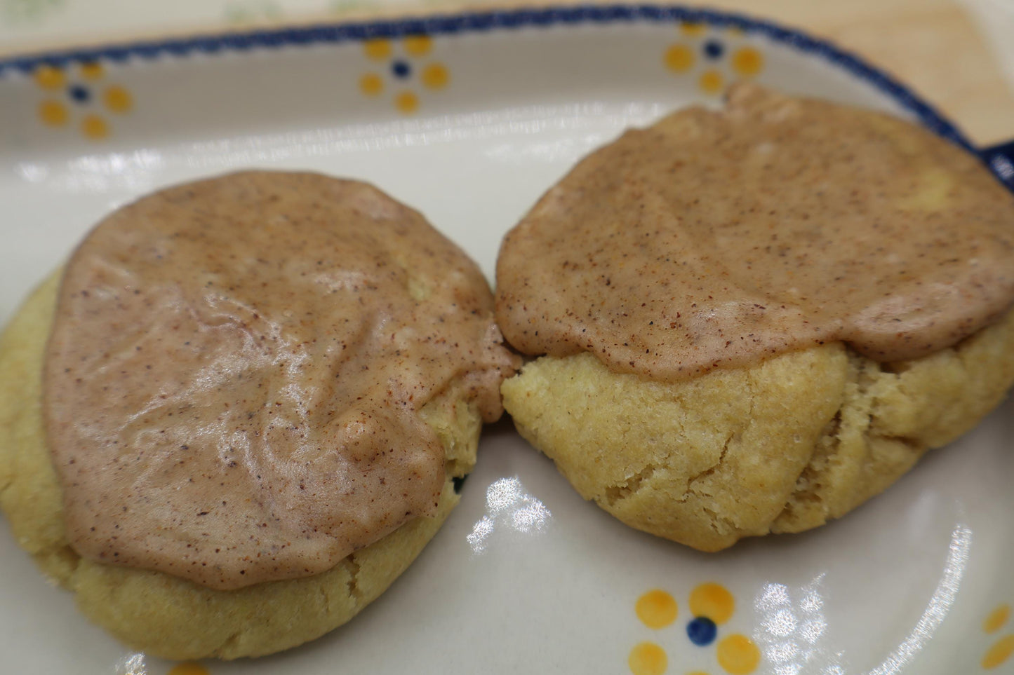 Biscuits glacés à la citrouille épicée sans gluten - Végétalien et sans allergènes