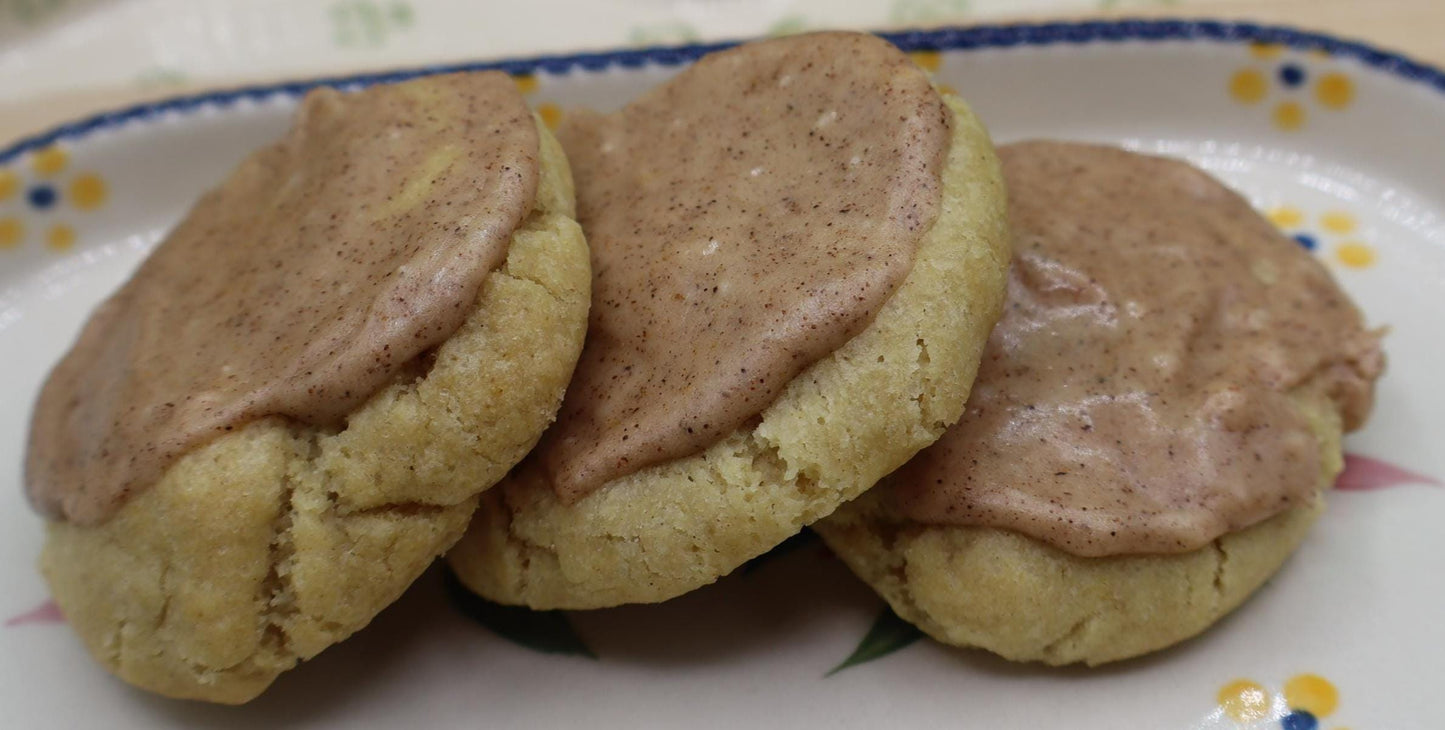 Biscuits glacés à la citrouille épicée sans gluten - Végétalien et sans allergènes