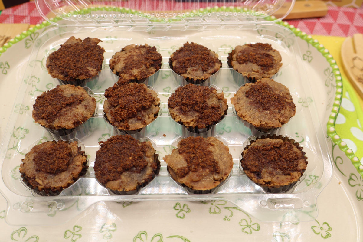 Mini Cups AIP Paleo à la Cannelle Streusel - Sans Gluten et Végétalien