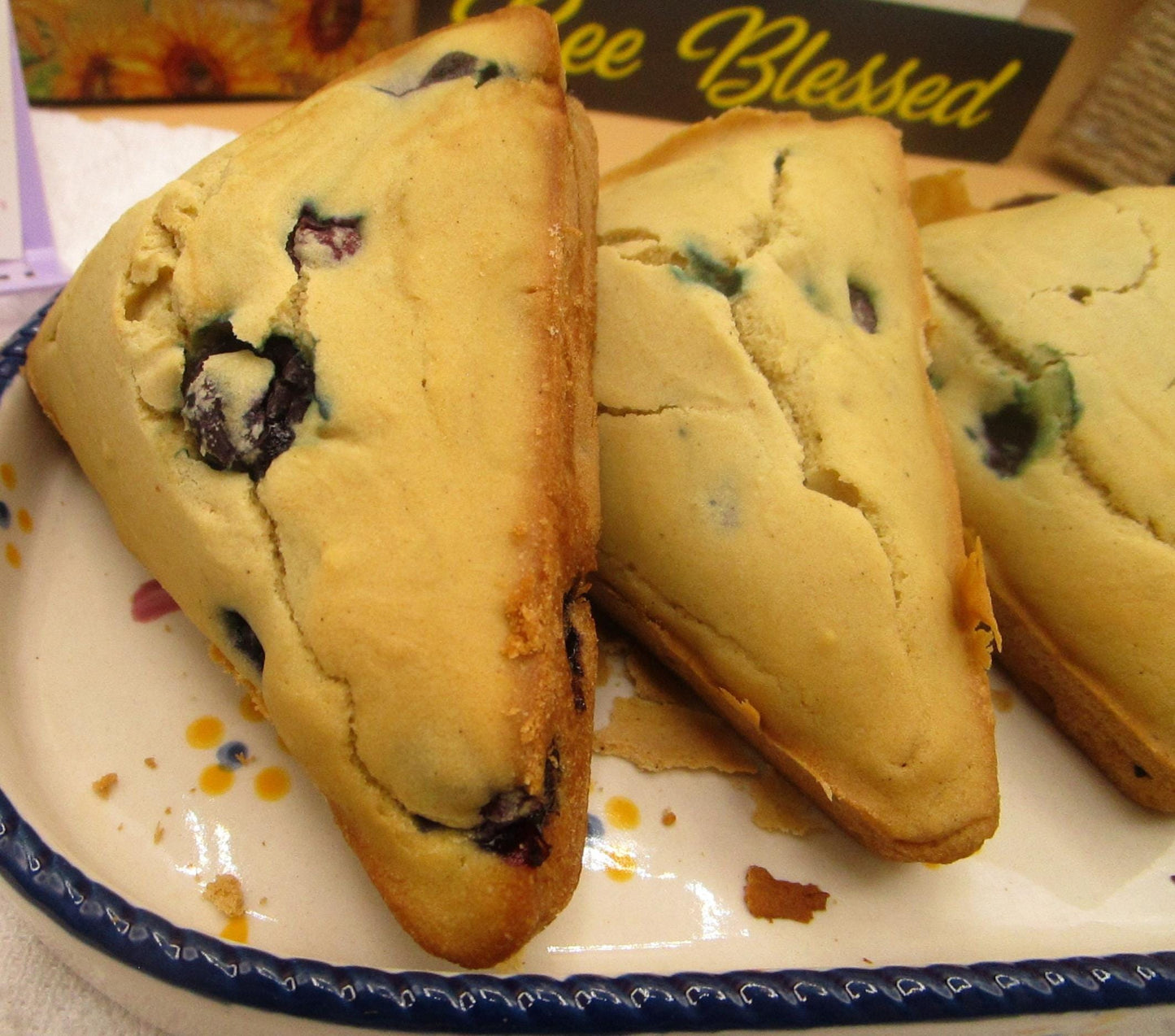 Scones Premium Sans Gluten - Haute Protéine, Végétalien, Amical aux Allergènes