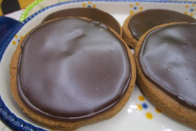 Paleo Sugar Cookies - Vegan, Gluten Free, Chocolate or Carob Iced