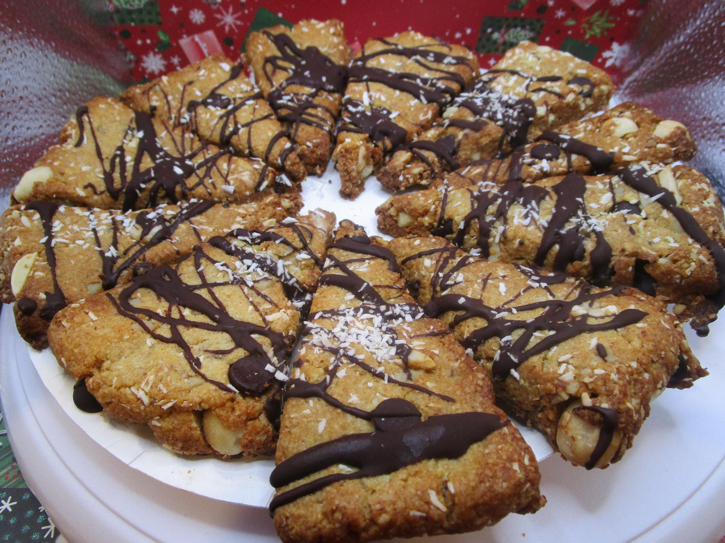 Scones Keto Délicieux - Saveur Chocolat Beurre de Cacahuète