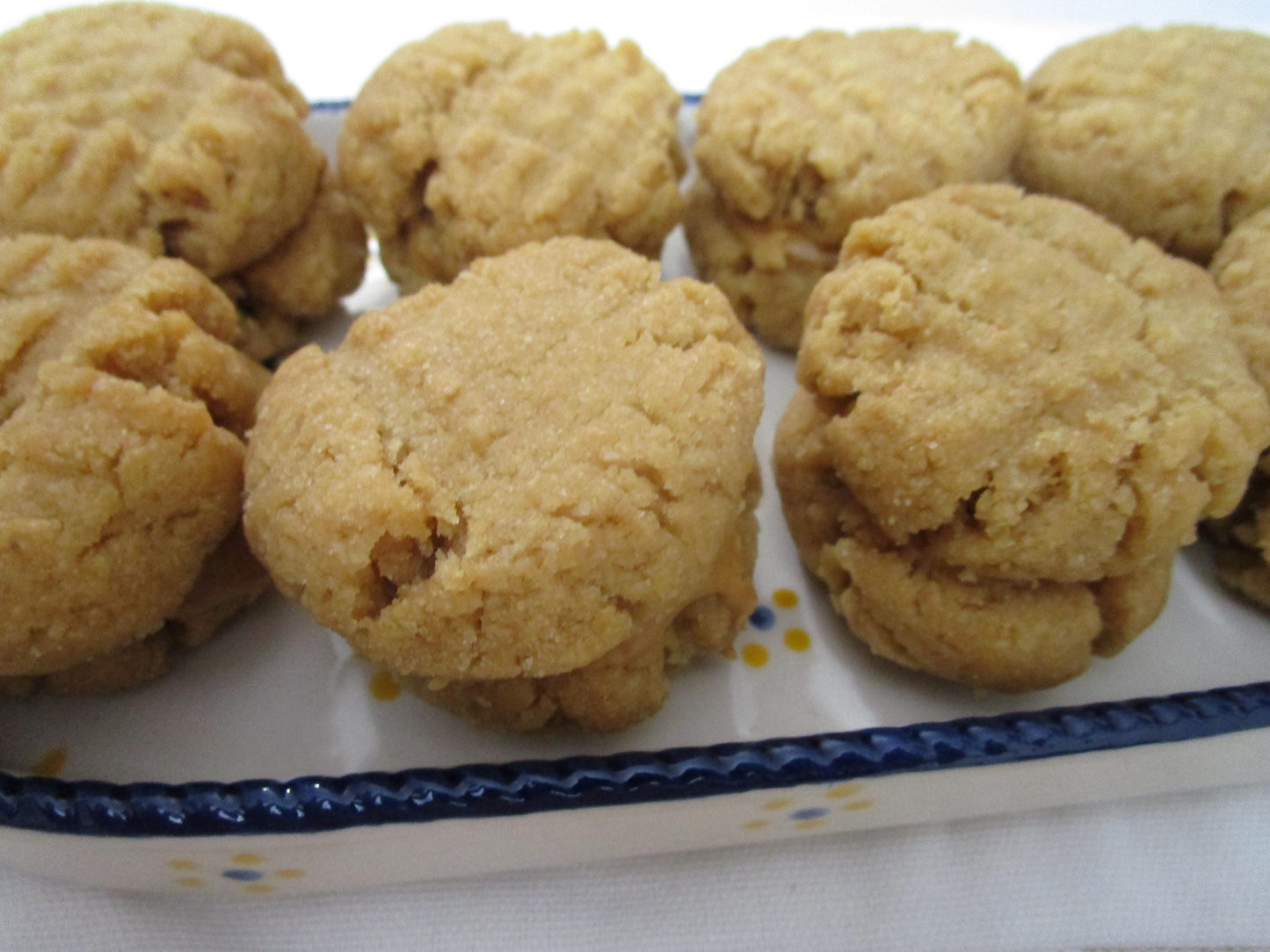 Sandwich de biscuits au beurre de cacahuète KETO - Sans gluten et végan