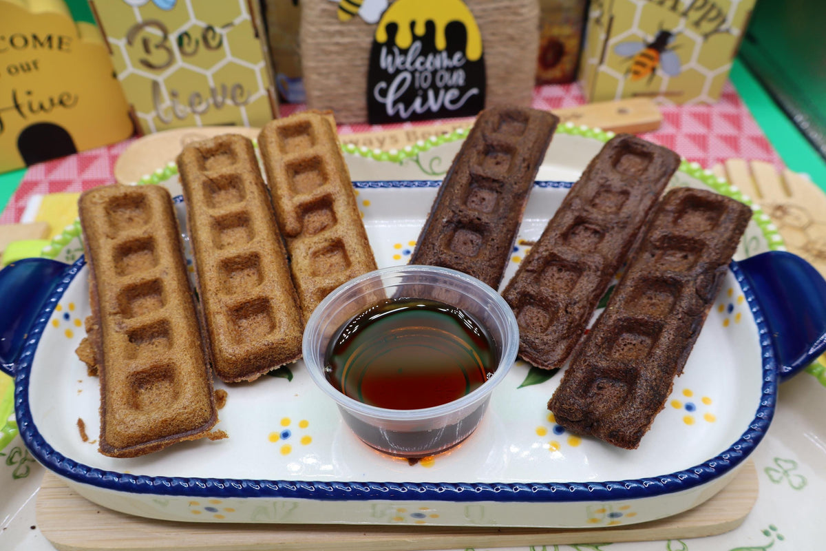 Gluten Free Donut Waffle Sticks - Vegan & Dairy Free Treats