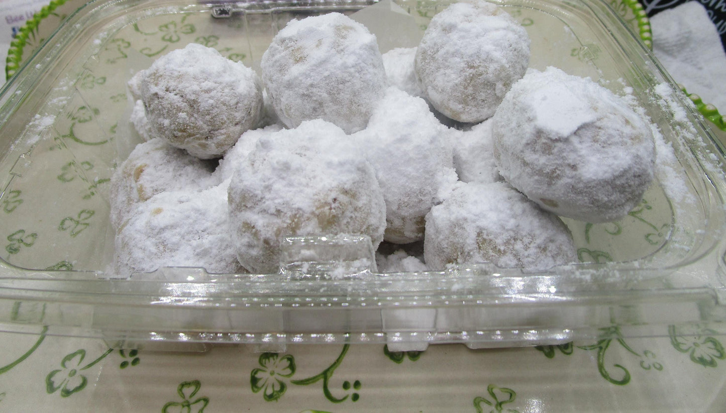 Biscuits de mariage mexicains sans gluten - Végétalien et sans produits laitiers