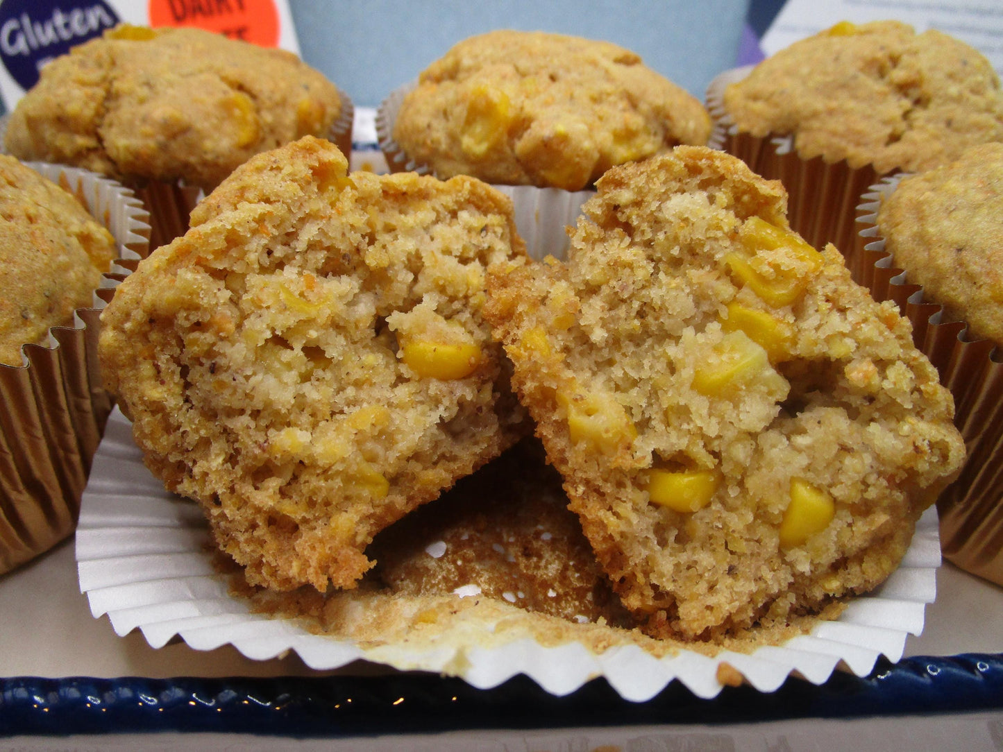 Pan de maíz sin gluten premium - Alto en proteínas y vegano