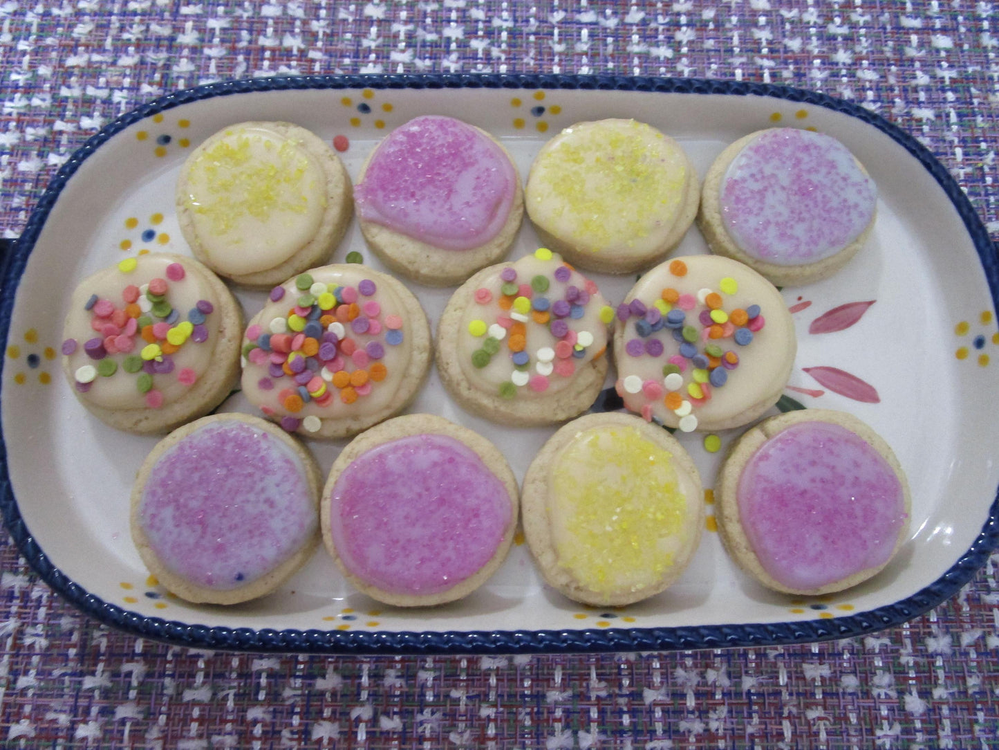 Biscuits glacés sans gluten - Friandises véganes et sans noix