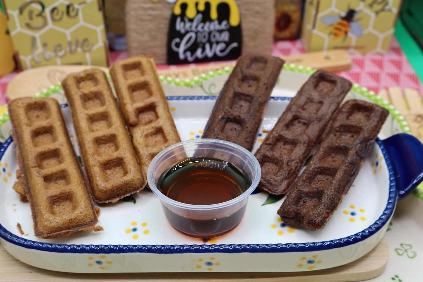 Gluten Free Donut Waffle Sticks - Vegan & Dairy Free Treats