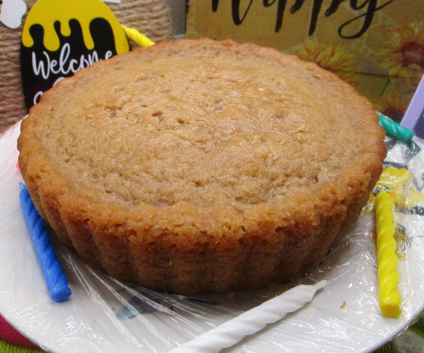 Gâteau d'anniversaire vanille AIP Paleo - Sans gluten et végan