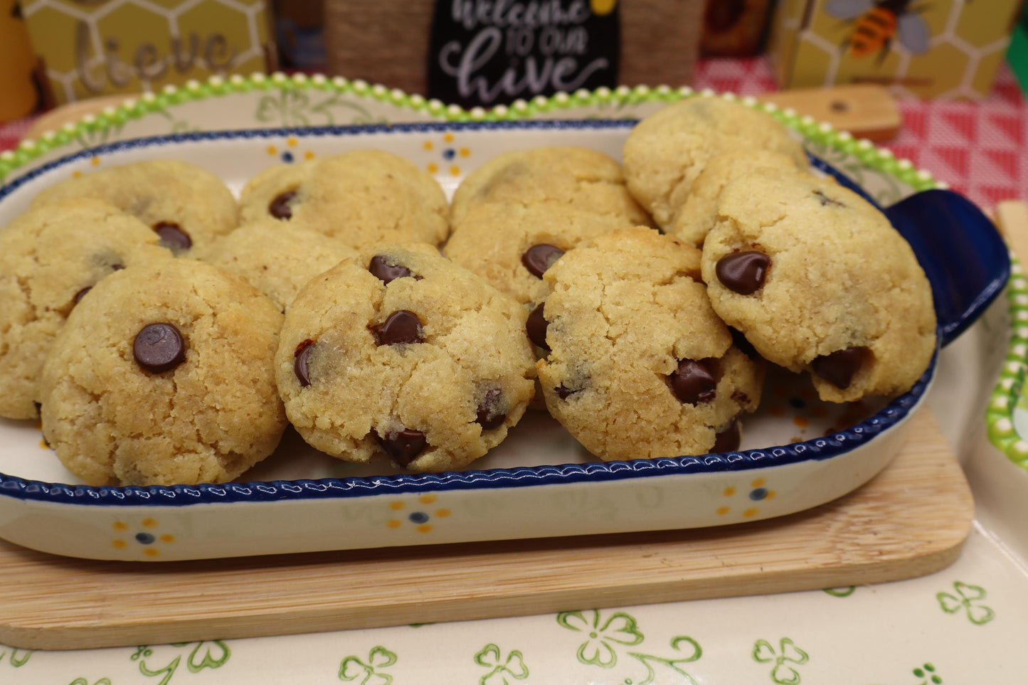 Galletas Keto de Chocolate Blanco y Nuez de Macadamia - Sin Azúcar y Veganas