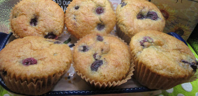 Muffins Premium Sin Gluten - Reducido en Grasa y Bajo en Azúcar