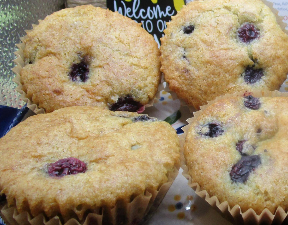 Muffins sans gluten premium - faible en gras et faible en sucre