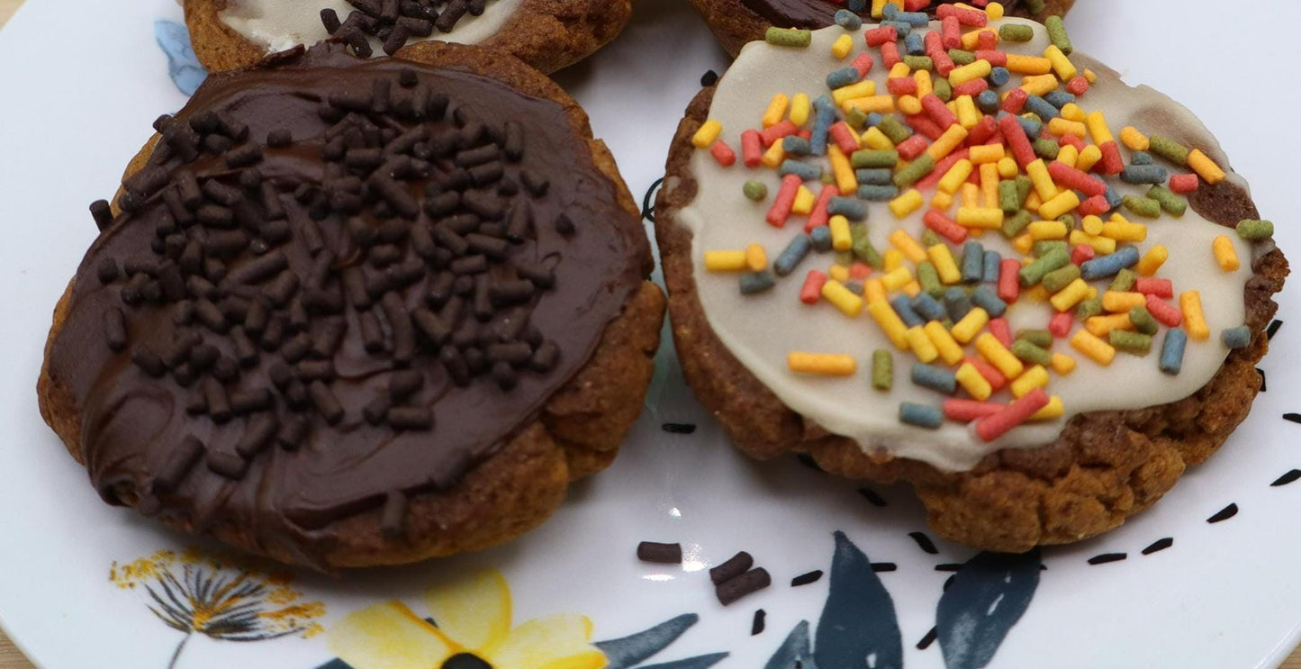 Galletas Heladas Premium Altas en Proteínas - Veganas y Sin Gluten