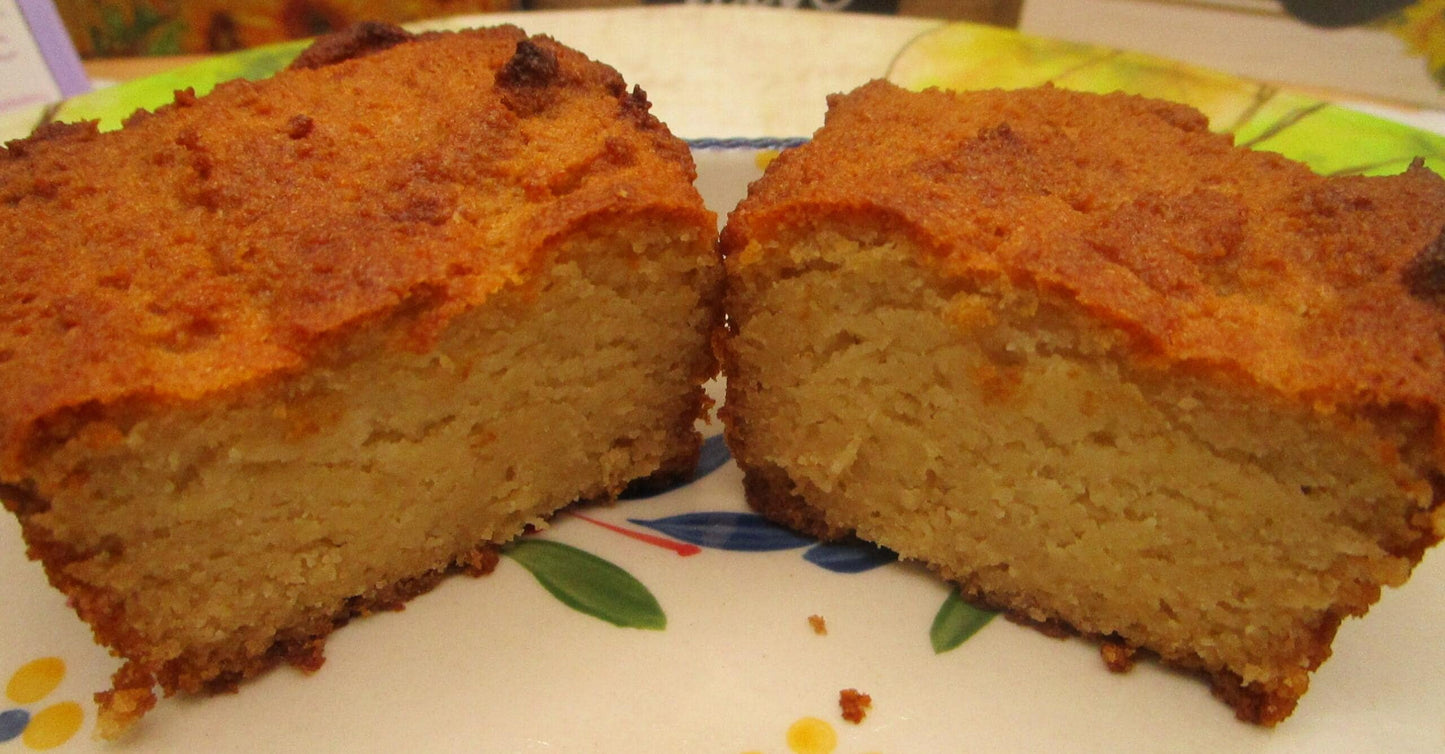 Keto Sweet Cornbread - Gluten & Sugar-Free, Vegan Snack