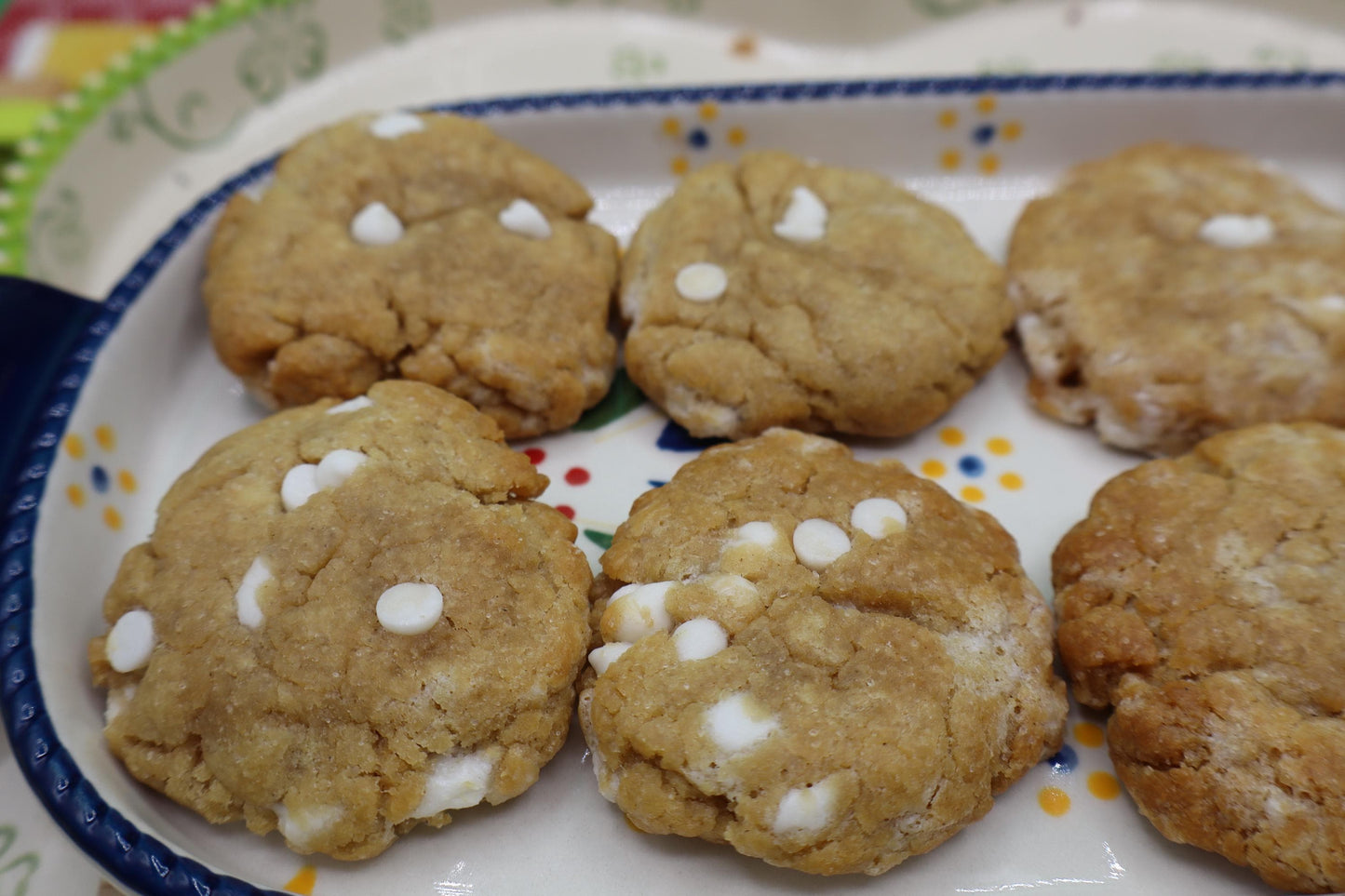 Cookies aux pépites de chocolat blanc sans gluten - Végétalien et sans allergènes