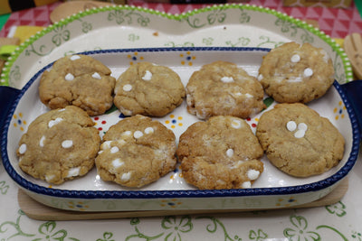 Galletas Premium Sin Gluten con Chips de Chocolate Blanco - Veganas y Amigables con Alérgenos