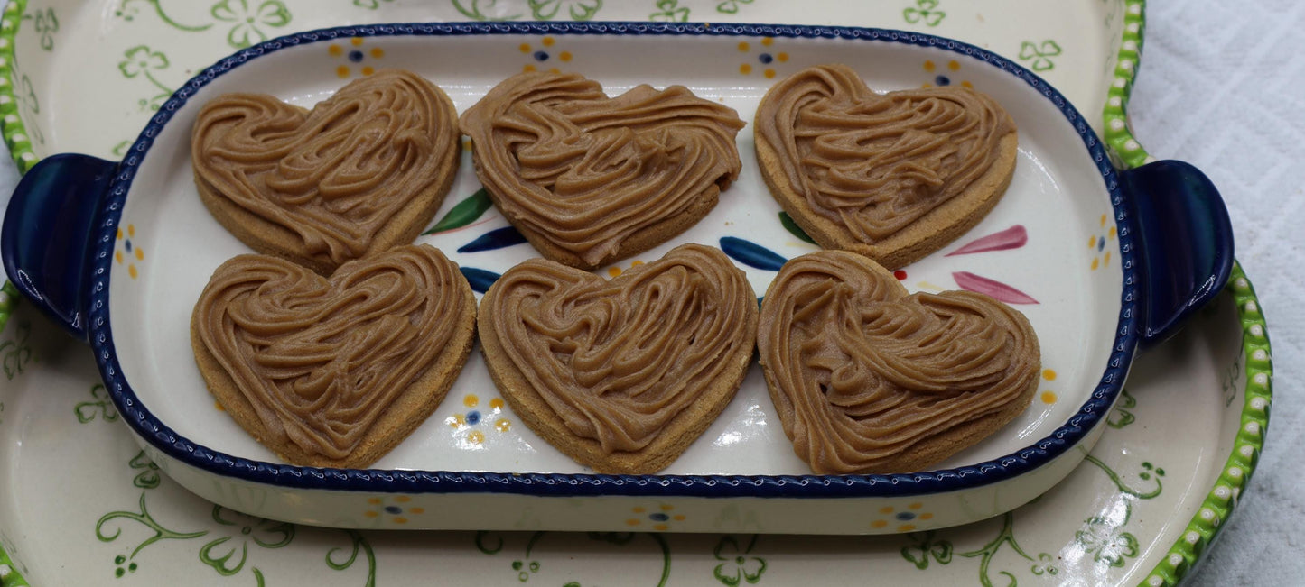 Galletas de Azúcar Glaseadas de Arce Paleo AIP - Edición Corazón