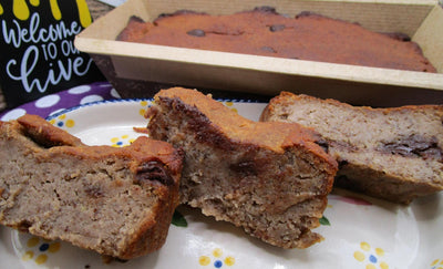Protein Mocha Chip Banana Bread - Gluten Free & Vegan