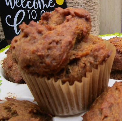Muffin de Plátano Sin Gluten - Vegano y Sin Nueces