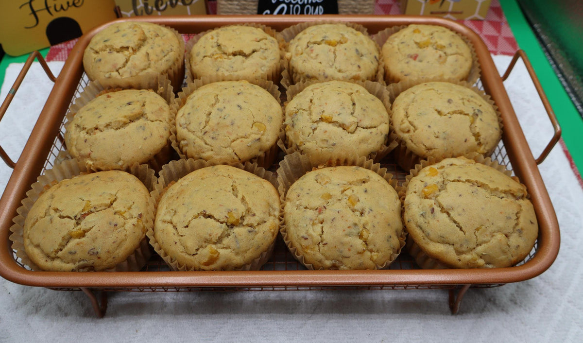 Muffins de maïs mexicains sans gluten - Végétalien et sans allergènes