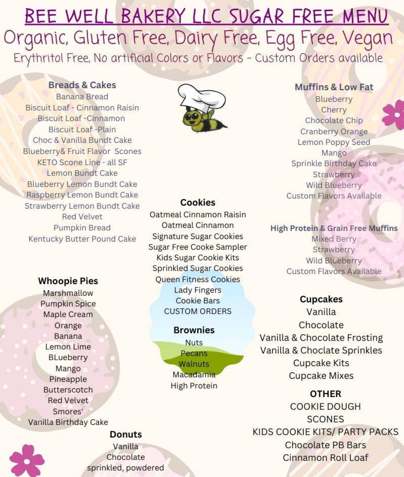 Sugar Free Vegan Donuts - Cinnamon & French Toast Flavors