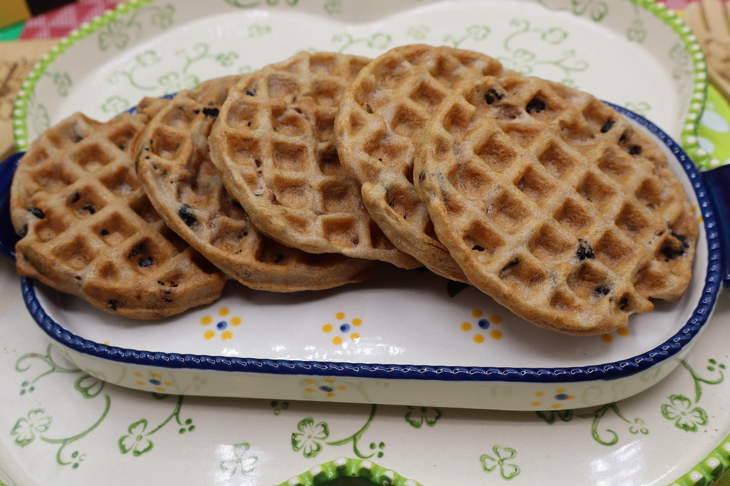Waffle AIP Paleo de Yuca - Sin Gluten ni Granos, Vegano, Sin Azúcar Añadido