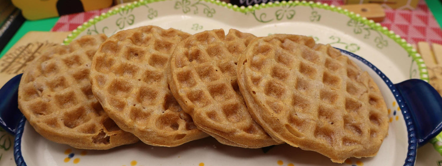Waffle AIP Paleo de Yuca - Sin Gluten ni Granos, Vegano, Sin Azúcar Añadido