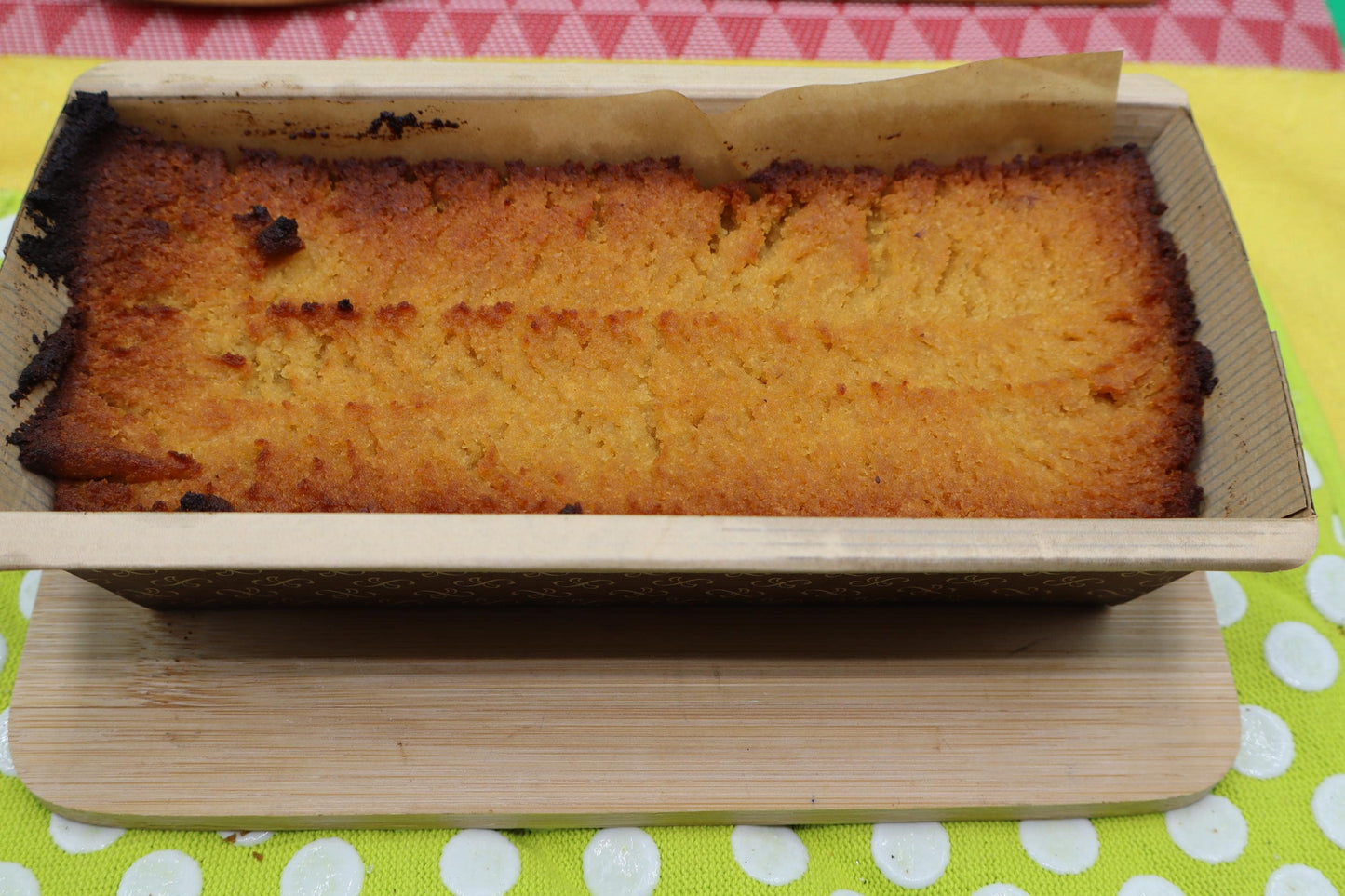 Keto Sweet Cornbread - Gluten & Sugar-Free, Vegan Snack