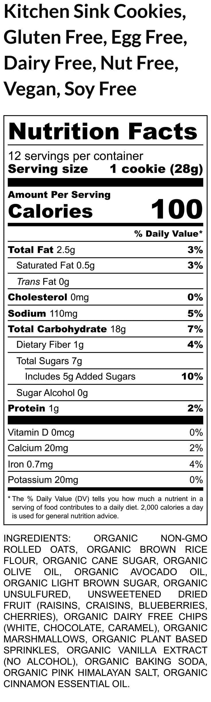 Biscuits de Cuisine Sans Gluten - Végétaliens et Amis des Allergies