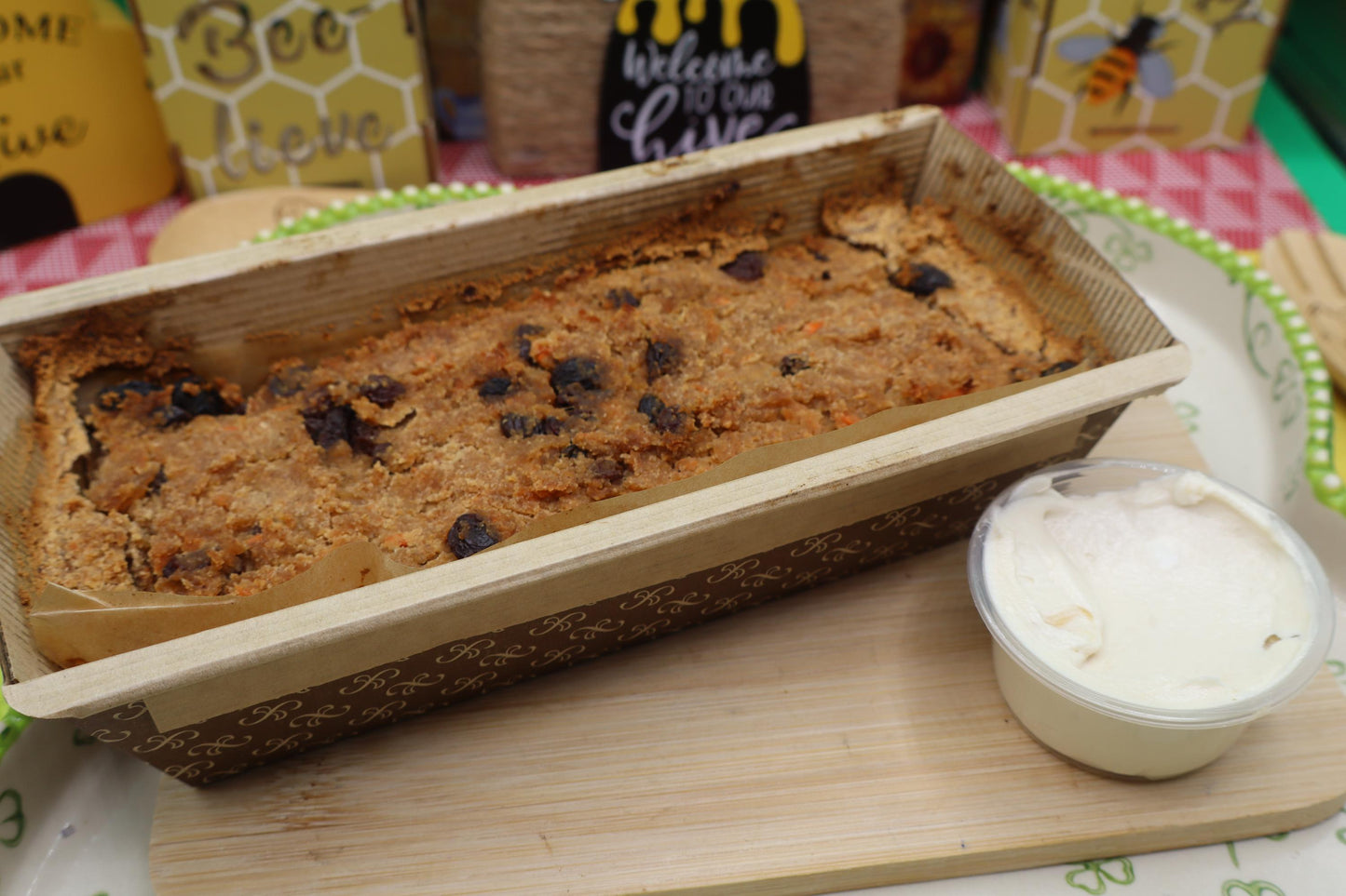 Gâteau aux carottes sans gluten premium - Végétalien et sans allergènes