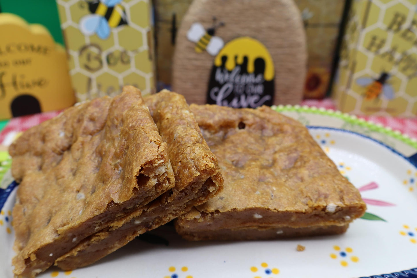Allergy-Friendly Gluten Free Blondie Bar - Vegan Treat