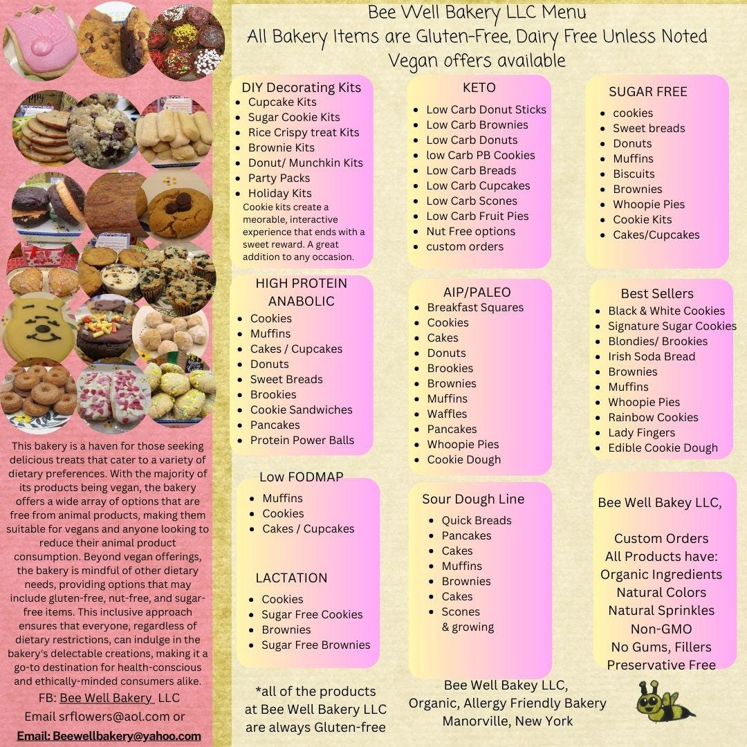Allergy-Friendly Gluten Free Blondie Bar - Vegan Treat