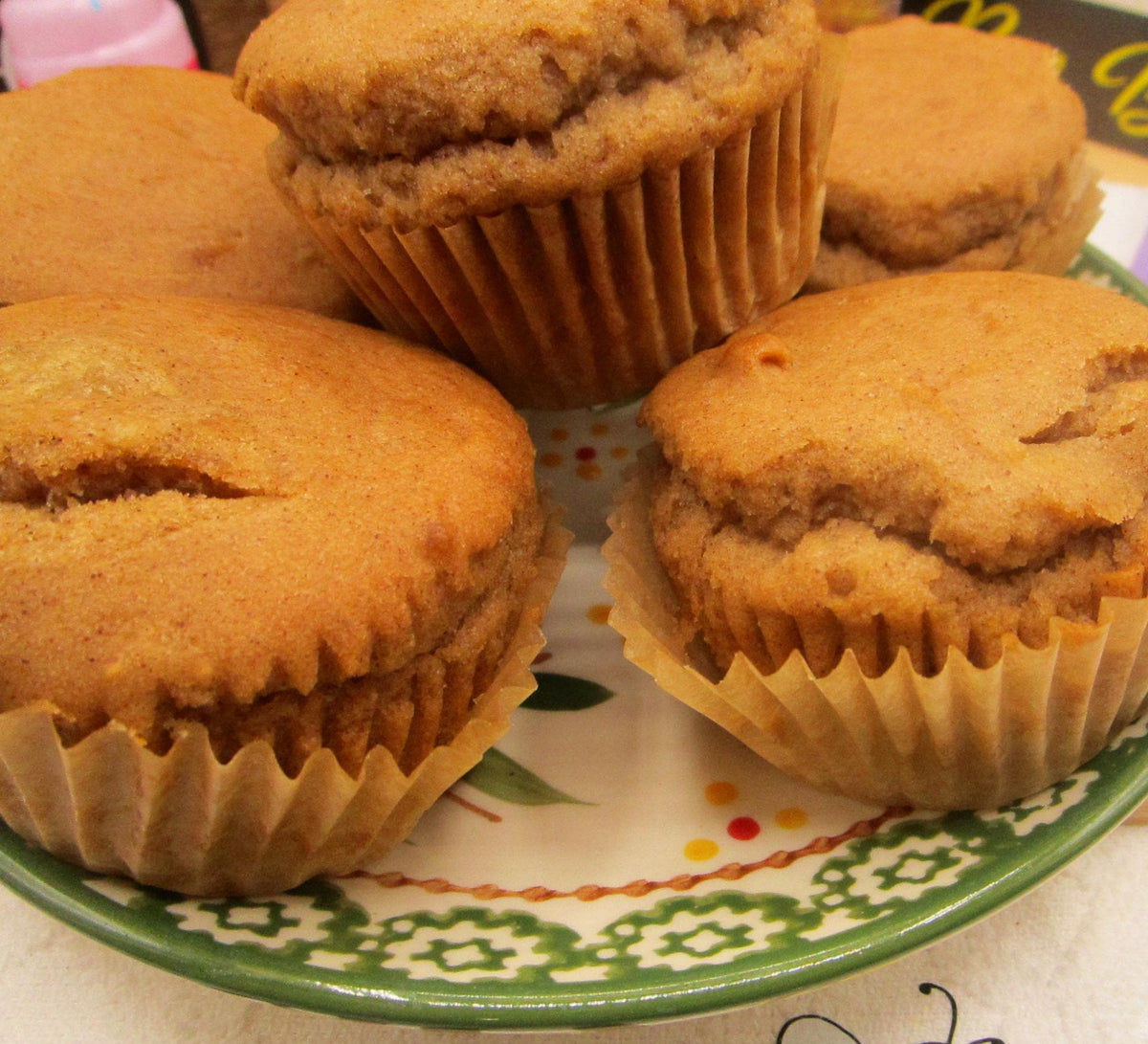 Muffins à la cannelle riches en protéines sans gluten - Sans produits laitiers et véganes