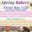 Boîte de Pâtisserie de Printemps - Assortiment Sans Gluten et Végétalien