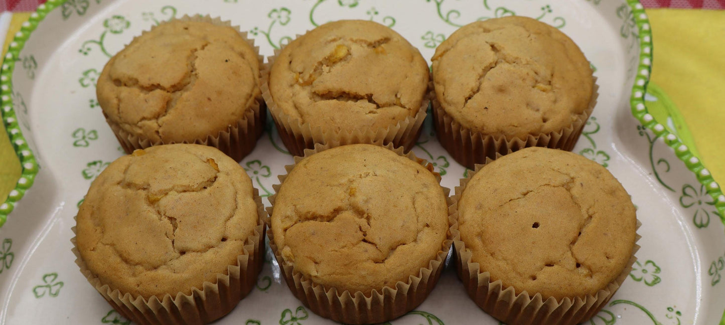 Gluten Free Corn Muffins - Vegan & No Refined Sugar