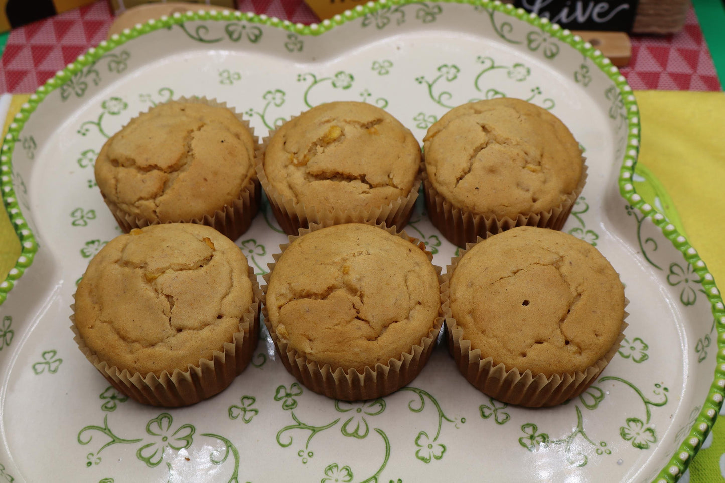 Muffin de maïs salé riche en protéines - Sans gluten et végan