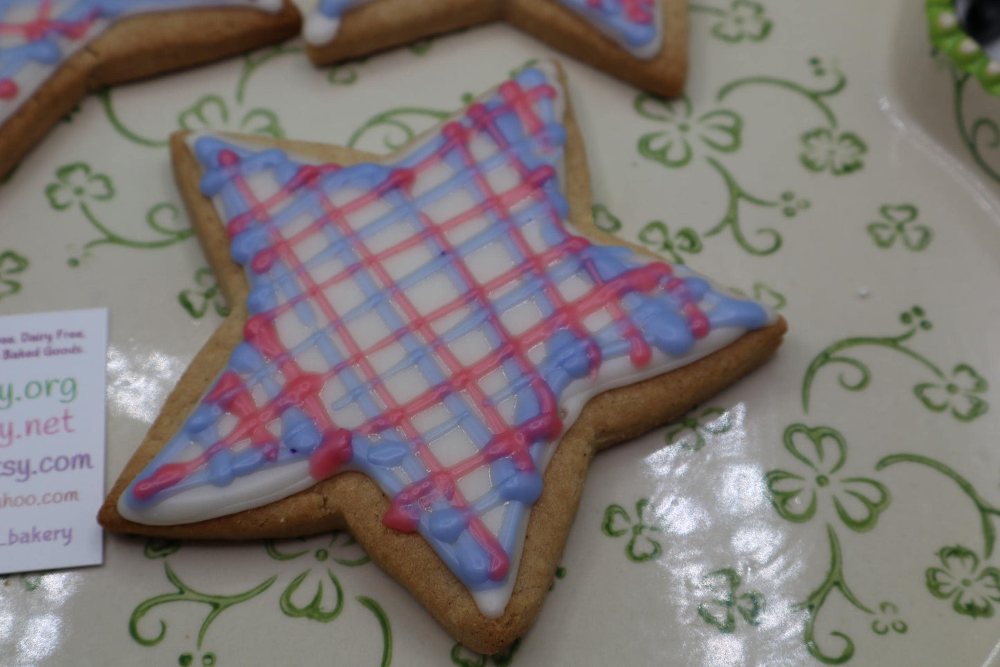 Échantillon de boîte de pâtisserie pour le Memorial Day - Options sans gluten et véganes