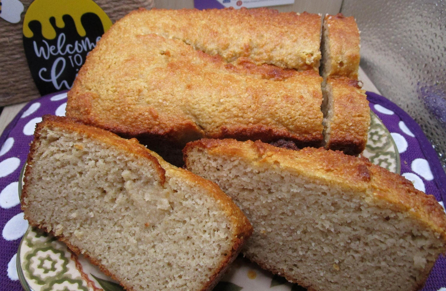 Pastel de Pound Sin Granos - Sin Gluten, Sin Lácteos, Bajo en Carbohidratos