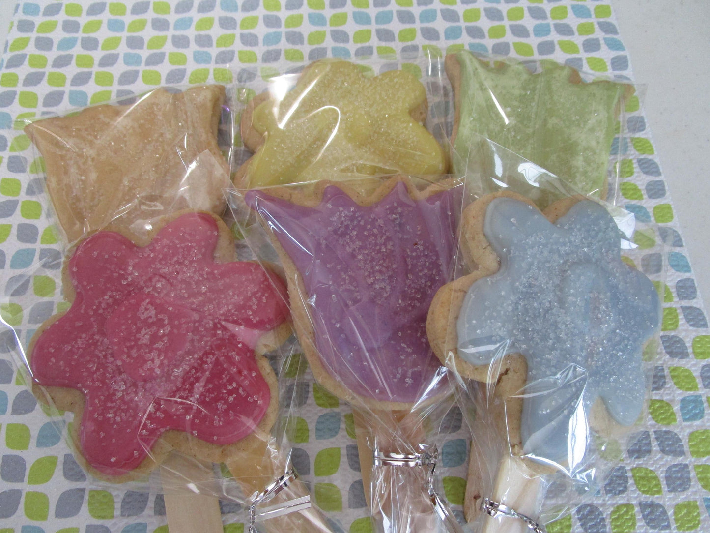 Sucettes de biscuits sucrés sans gluten - Treats véganes et sans noix