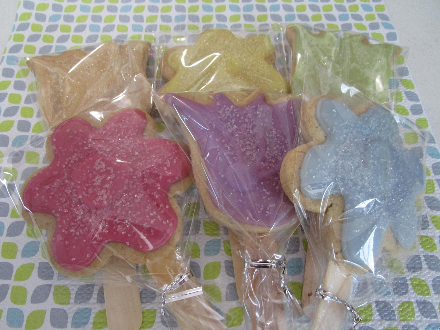 Sucettes de biscuits sucrés sans gluten - Treats véganes et sans noix